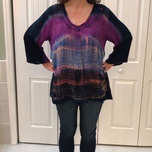 Tie-dyed Cotton Tunic.